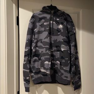 Nike winter-camo sweatshirt
